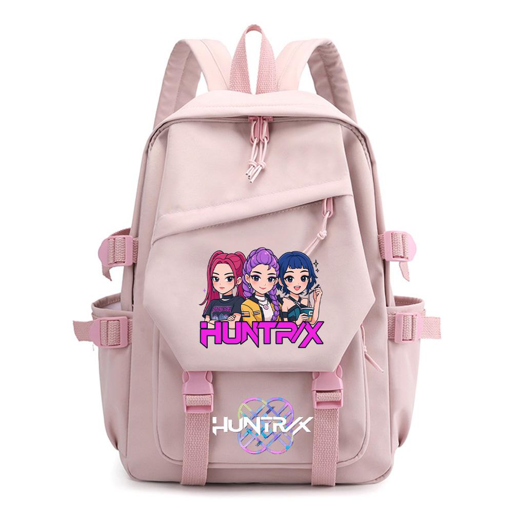 Rucsac Desene Animate Kpop Demon Hunters Imprimat pentru Adolescent Băiat Fată Ghiozdan Școlar Copii Elev Rucsac pentru Cărți Femei Geantă de Călătorie Copil Cadou Rucsac