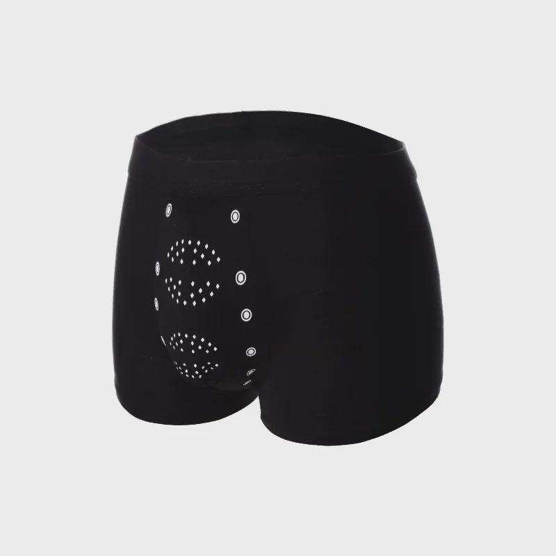 

Бесшовные мужские боксеры из модала с графеновым ионным массажем (Большой размер) 3XL (Recommended 150-180 jin)