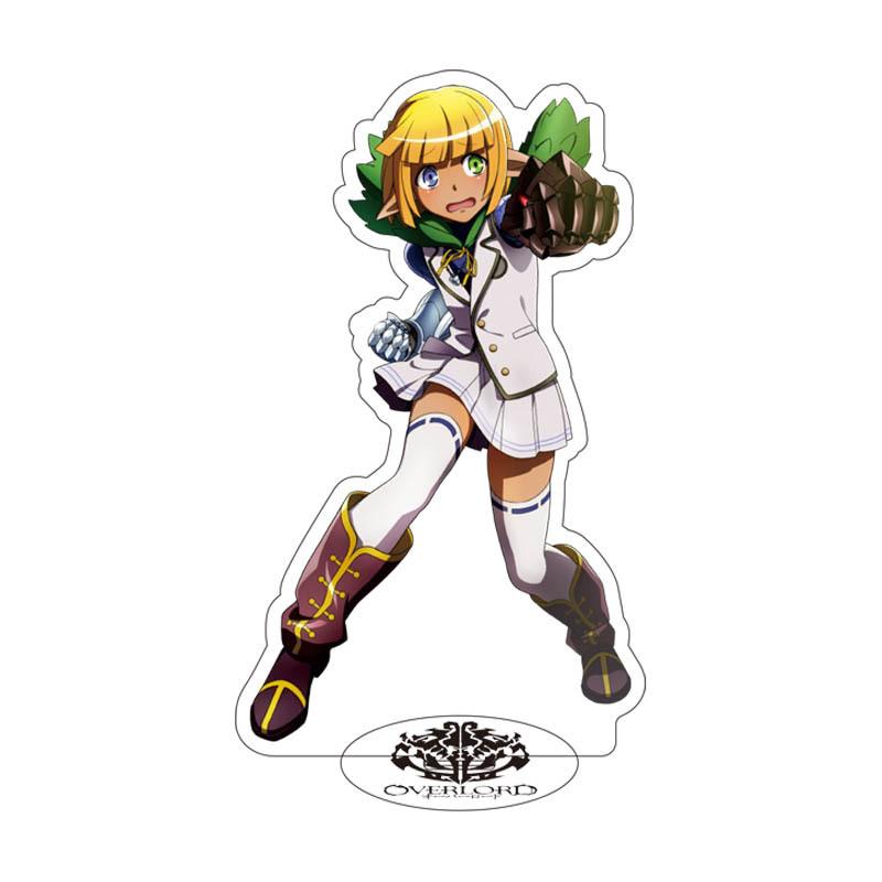 

Япония аниме Overlord стенд модель пластина Альбедо Ainz Ooal платье фигурка стоящая табличка игрушка брелок для фанатов коллекция подарок для 15
