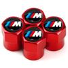 4Pcs Metal Bolt-in Wheel Tire Valve Caps Car Emblem Dust Accessories For BMW M E46 E90 E60 Car Decorative Ornam Auto Accessories