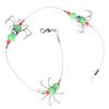Luminous Squid String Hook   Fishhook Barbed Night Fishing Tackles Accessories