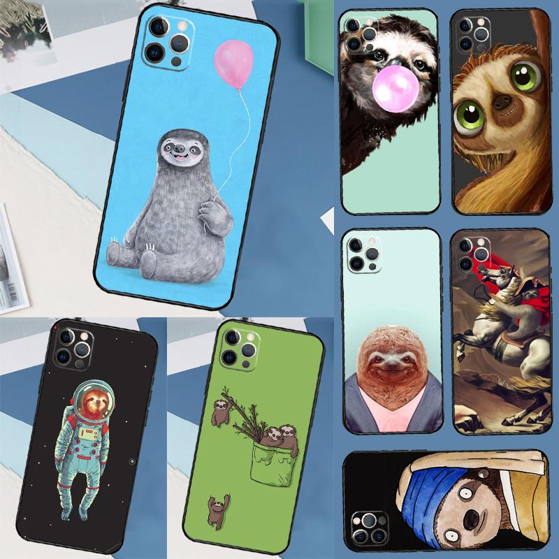 Funny Sloth For Huawei Nova Y73 Y72 Y90 Y70 Y60 Y91 Y61 12s 12i 11i 8i 9 10 SE P60 P30 Pro P40 Lite Case