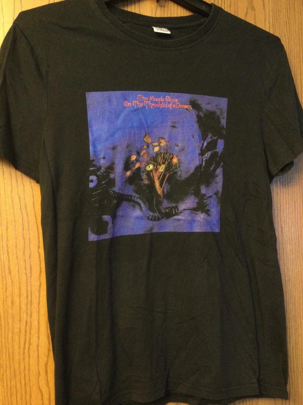 Moody Blues - “On The Threshold Of A Dream” - Black Shirt - L 4XL