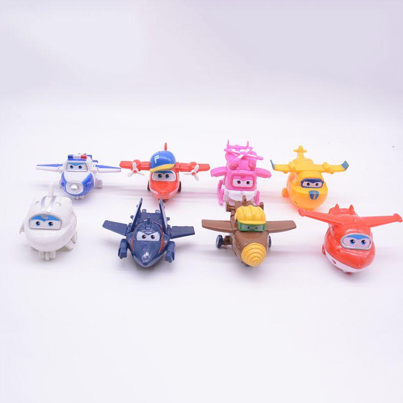 Super Wings Toys Mini Planes Colorful Transformation Airplane Robot Gifts For Kids**