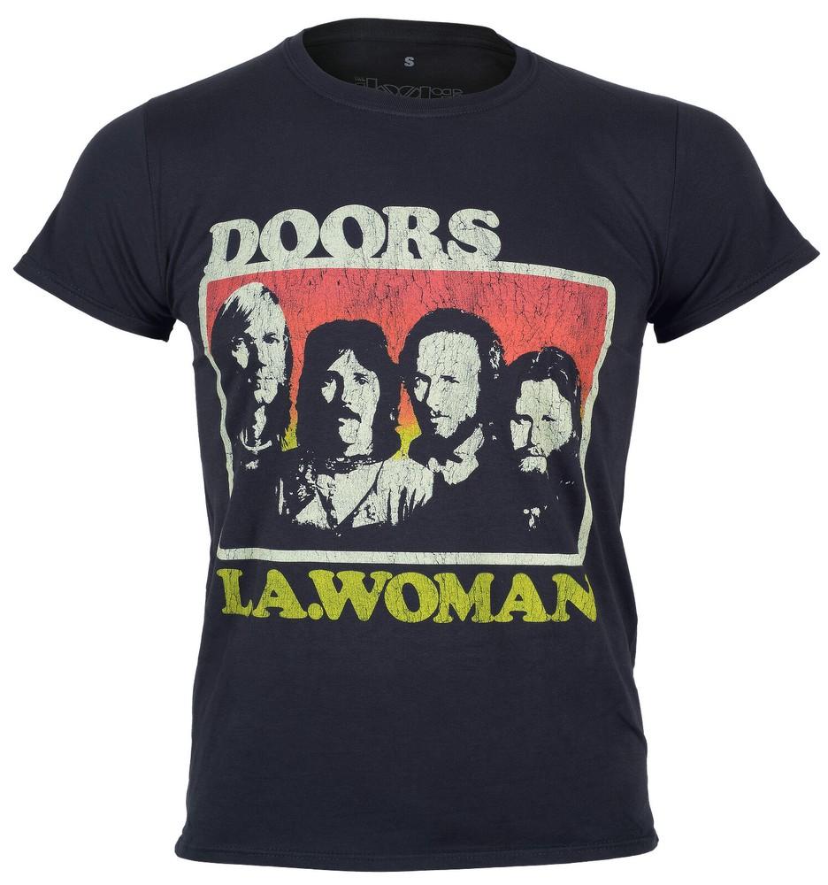 

The Doors T Shirt LA Woman Official Jim Morrison Black New L