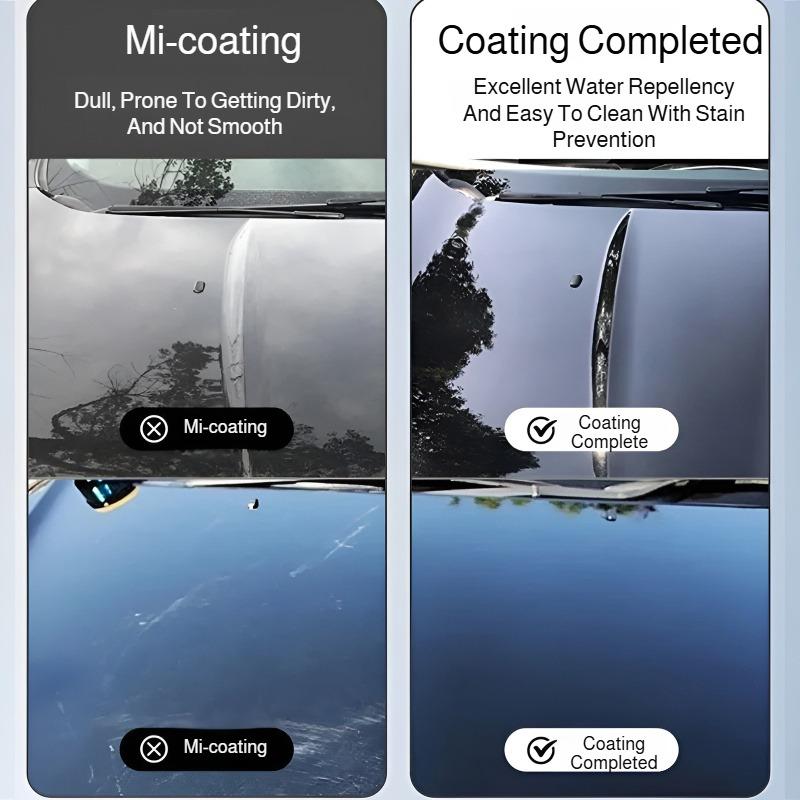 Automotive Nano Coating Agent for Ceramic Paint Surface Restoration, Long-lasting Cleaning, Maintenance, and Dust Protection.