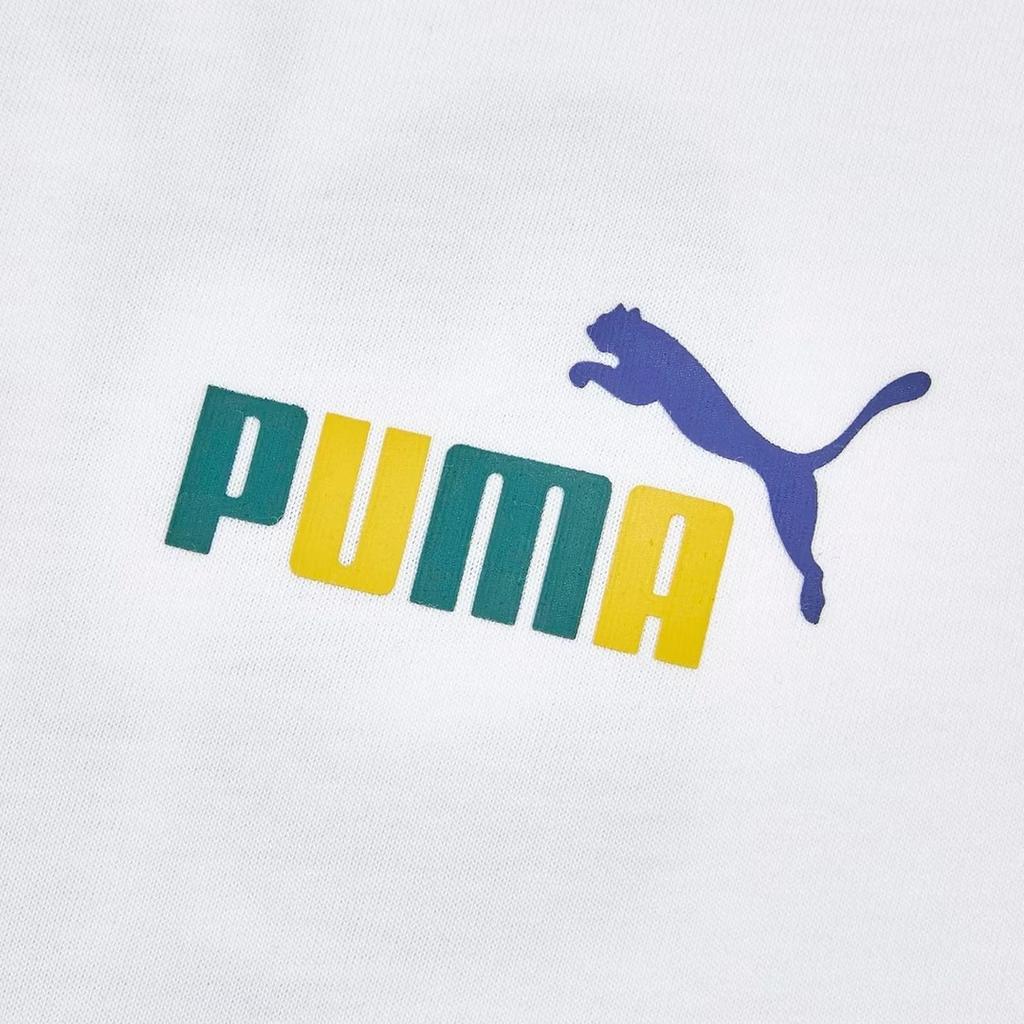 PUMA T Shirts Men's White Crew Neck 692998-02