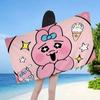 Cute O-OpanchuS-S Usagi Beach Towel Colorful Bath Towels For Girl Microfiber Quick Dry Sand Free Beach Yoga Spa Gym Pool