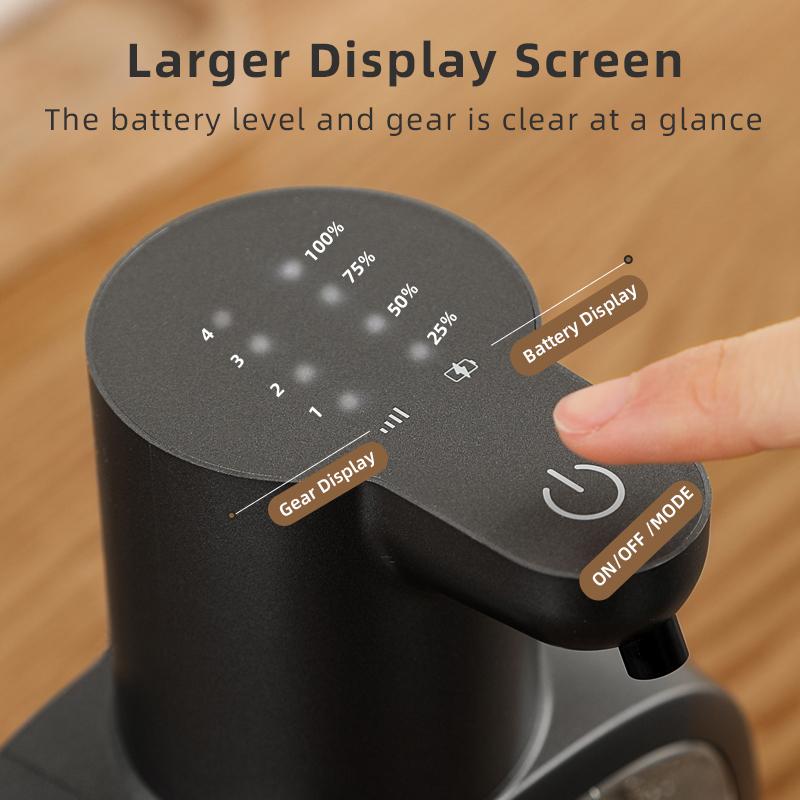 New Wall Mounted Automatic Soap Dispenser Foam Smart Hand Washing Machine 500ml Liquid Rechargeable Bathroom Induction Sensor