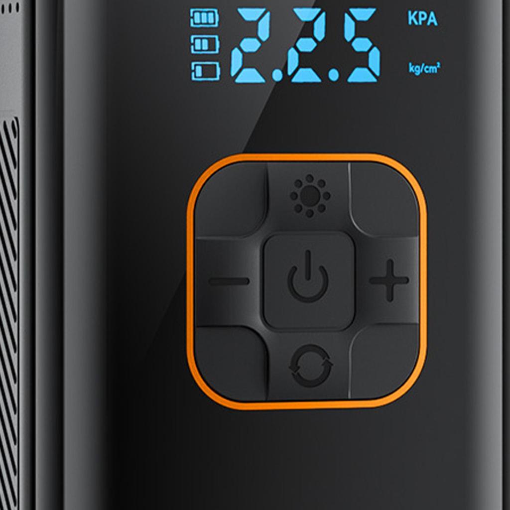 Car Tire Inflator Portable Rechargeable 150PSI Car Air Compressor Pump With Pressure Gauge For Auto Truck SUV Bike Motorcycle