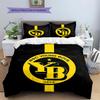 BSC Young Pattern Bedding,Quilt Set Quilt Cover Pillowcase Home Birthday Gift(1 * Duvet Cover + 2 * Pillowcase, Without Core)