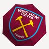 West Ham United, Football Club Automatic Opening and Closing, 8 Rib Structure Portable Umbrella, Suitable for Men and Women In All Seasons