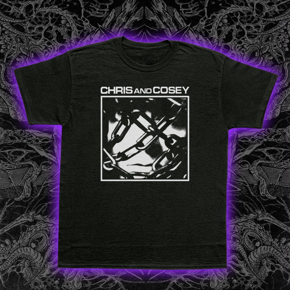 Chris and Cosey Chains T-Shirt Industrial Synth Pop Post-Industrial Throbbing Gr
