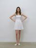Sinseuden French Embroidered Mini Dress