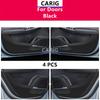 For GEELY CITYRAY/BOYUE COOL 23-26 Leather Door Anti-kick Sticker Modified Carbon Fiber Pattern Interior Accessory Modification