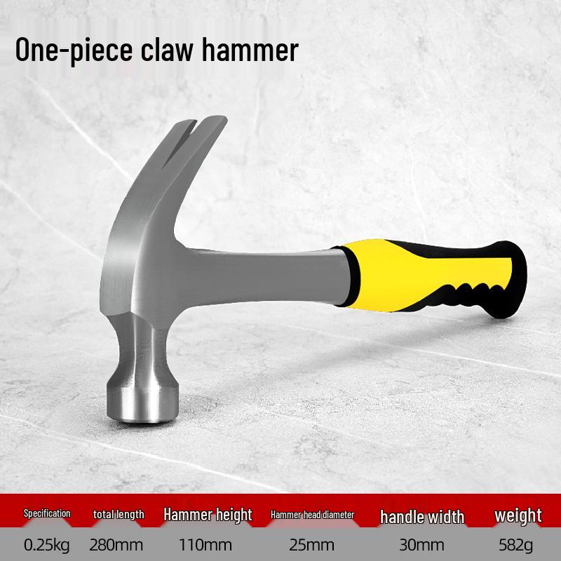 Młotek ciesielski wielofunkcyjny: Kompaktowe Stalowe Narzędzie do Obróbki Drewna i Użytku Domowego