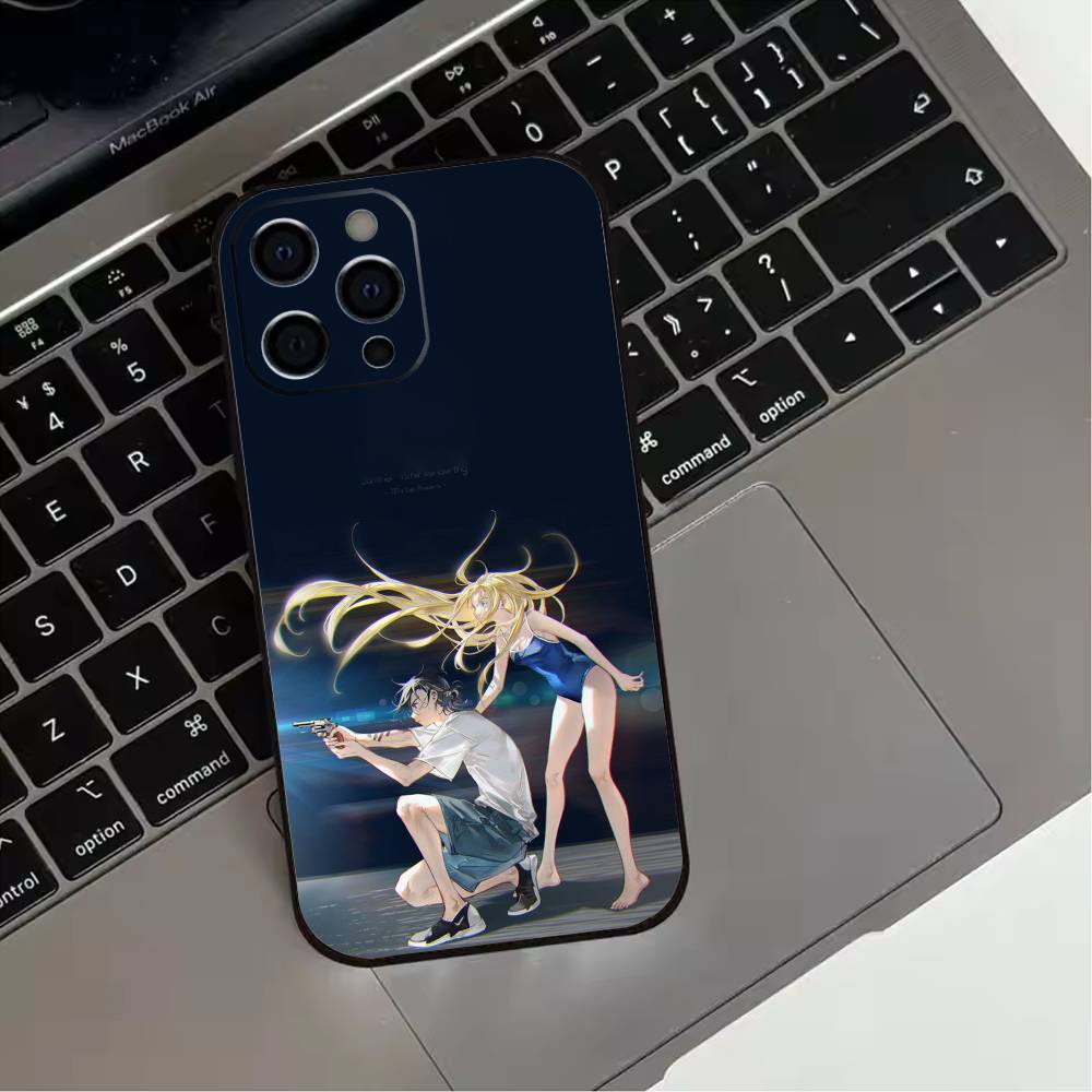 Summer Time Rendering  Phone Case For iPhone 17,16,15,14,13,12,11 Plus,Pro Max,XS,Soft Silicone Black Cover