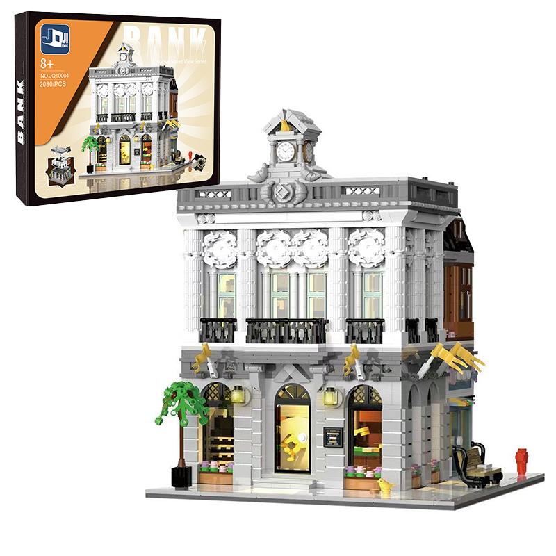 

10182 Город Улица Вид Сцена Модель Сборка МИНИ-кирпичи Европейский Рынок Кафе Вилла Магазин Дом Строительные Блоки Набор Детские Игрушки Подарок with-box