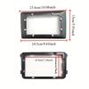 9/10 Inch 2 Din for Android Head Unit Car Radio Frame Kit for VW for Skoda Seat  Auto Stereo Dash Fascia  Bezel Faceplate