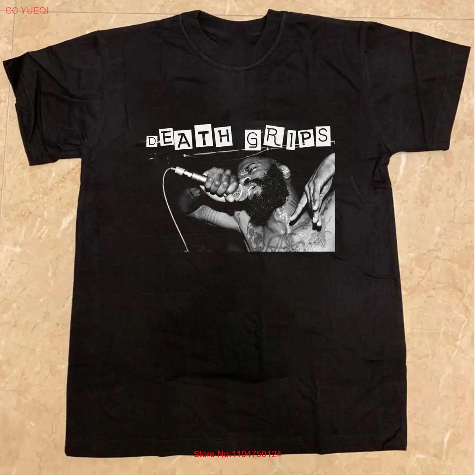

Death Grips Black Cotton All size S 5XL For Fans T shirt HRN292 vintage Washed Versatile Slightly Comfortable designer clothes S разноцветный