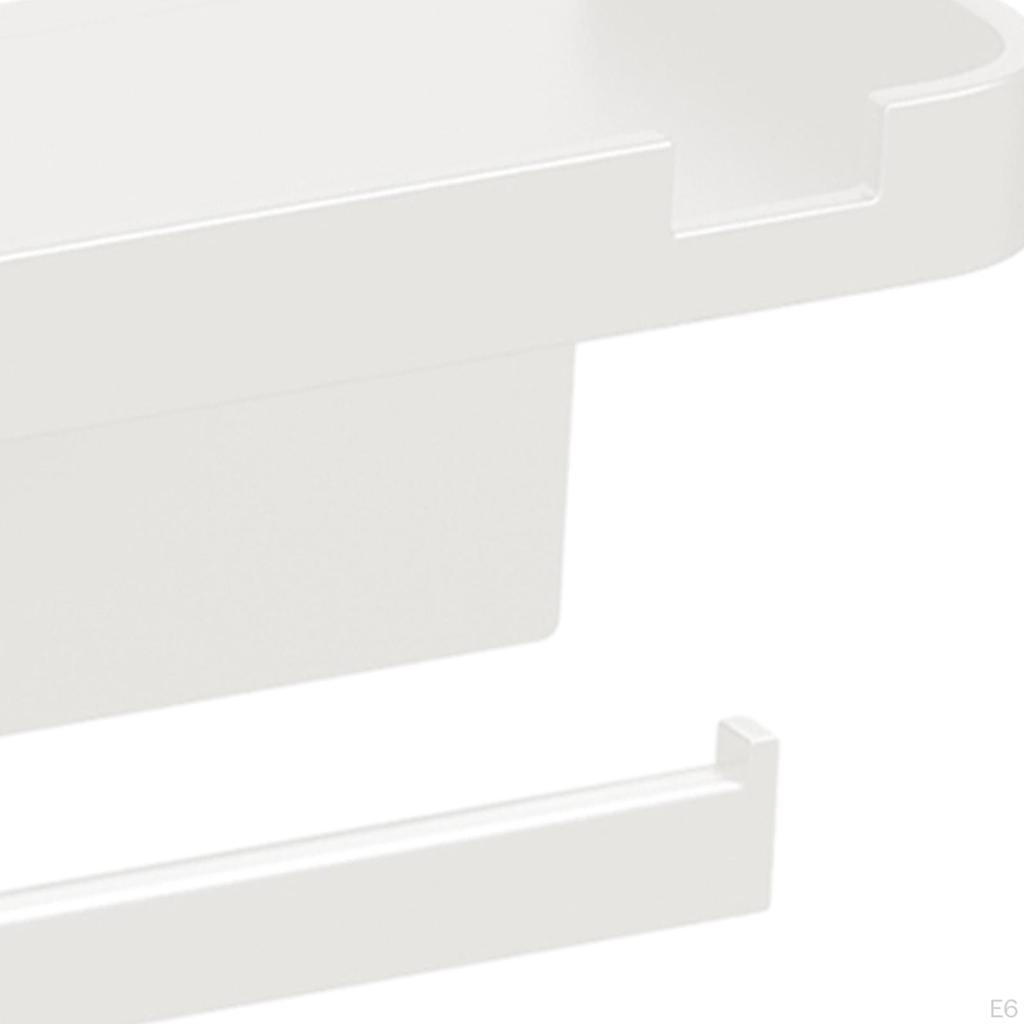 Toilet Paper Dispenser with Phone Rack