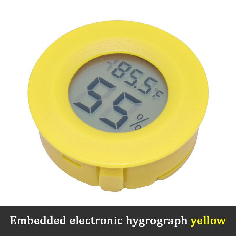LIZAO LCD Digital Thermometer Hygrometer Mini Monitor For Refrigerator Freezer Humidor Car Pet House