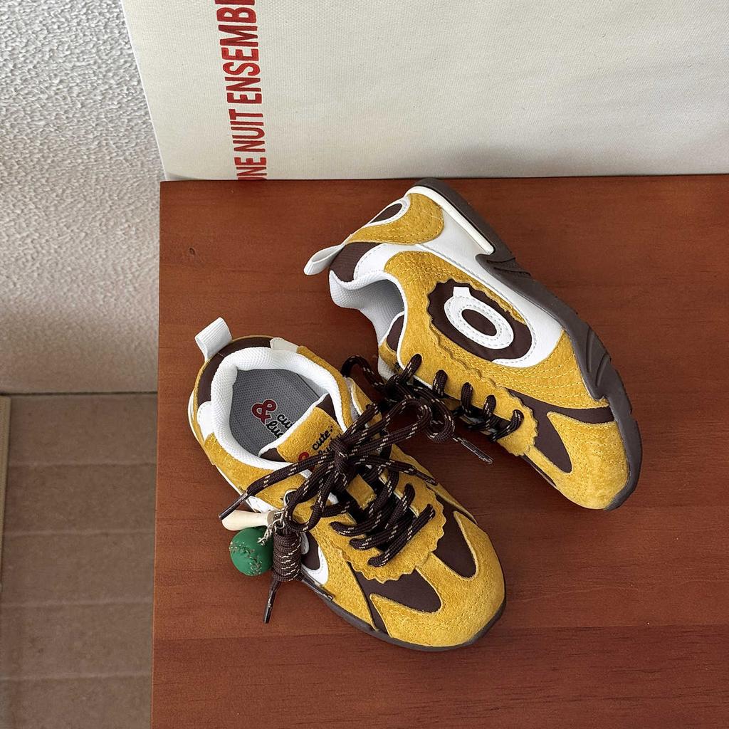 XSHX children's baseball function thin-soled sports board shoes Wenzhou classmates boys and girls autumn new retro decoration American style