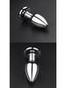 Wireless Remote Control Metal Vibration Butt Plug for Long-term Wear & Outdoor Fun