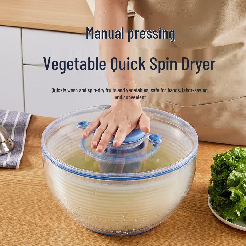 Manual Salad Spinner небесно-голубой