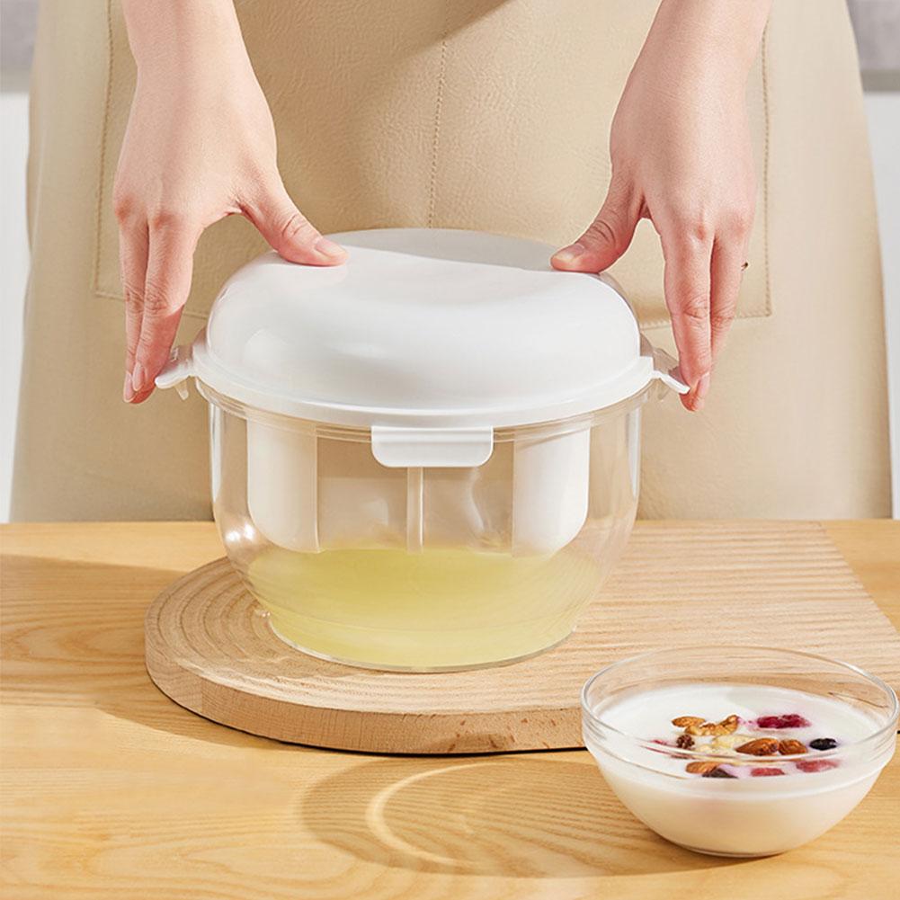 3L Yogurt Strainer Yogurt Whey Separator Reusable Water Draining Fine Mesh Strainer Multipurpose Kitchen Accessories
