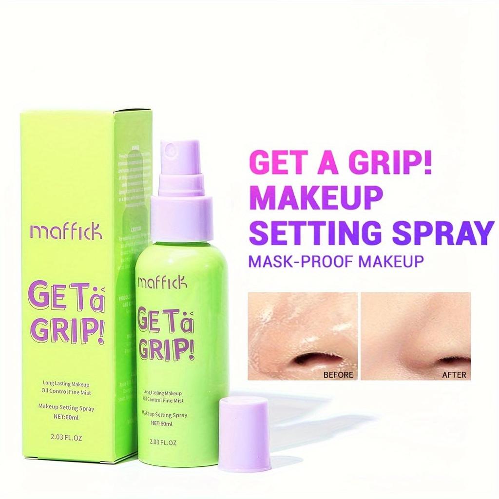WateMakeup Setting Spray Moisturizing Matte, Long-lasting Oil Control, Waterproof, Clear Makeup Setting Spray