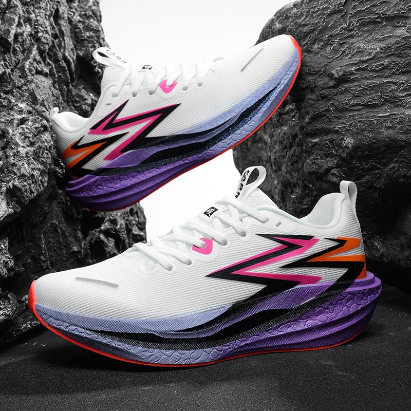High Quality Marathon Men Running Shoes Breathable Road Jogging Women'S Athletic Shoes Soft Cushioning Outoor Nonskid Athletic Shoes