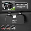Sun Visor Glasses Clip Anti-Scratch Eyeglasses Holder for Interior For Bentley Continental GT MULLINERBentaygaFlyingHurtlingSpur