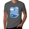 Whale and Petunias TShirt Utility Casual Work TShirt