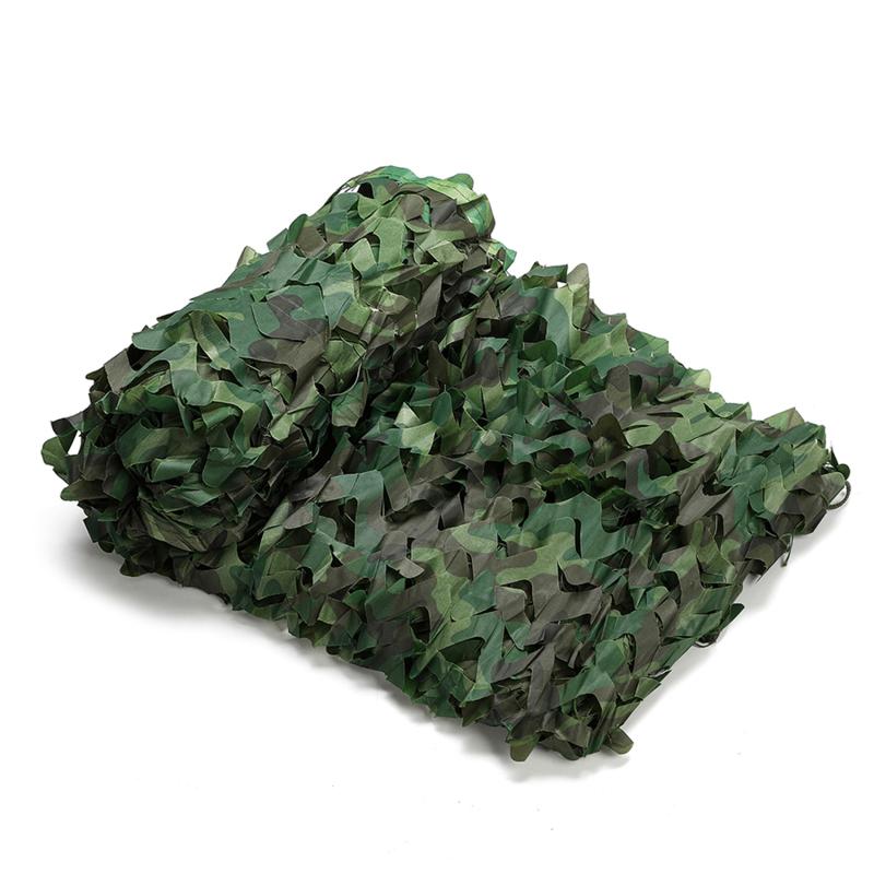 Filet de Camouflage Militaire Filet de Camouflage Camping Extérieur Bâche en Maille Couverture Pare-Soleil Décorations de Fête Jungle