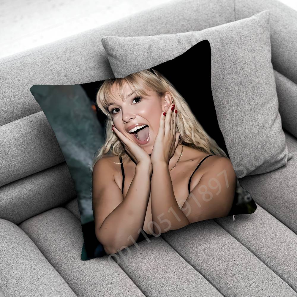 M-Millie Bobby Brown Throw Pillow Case For 55cm 30cm 50cm 45*45cm 40cm Square Chair Pillowcase Case