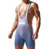 Mens Gradient Compression Rash Guard Tank Top With Integrated Shorts Surfing Diving Swimming