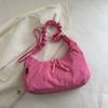 New drawstring pleated cloud bag autumn and winter new portable shoulder bag niche design messenger bag