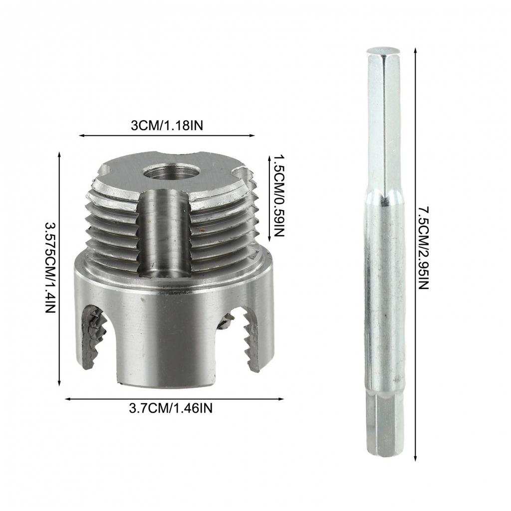 1 palcová PPR vodovodní trubka vnitřní vnější závit integrovaný závitník