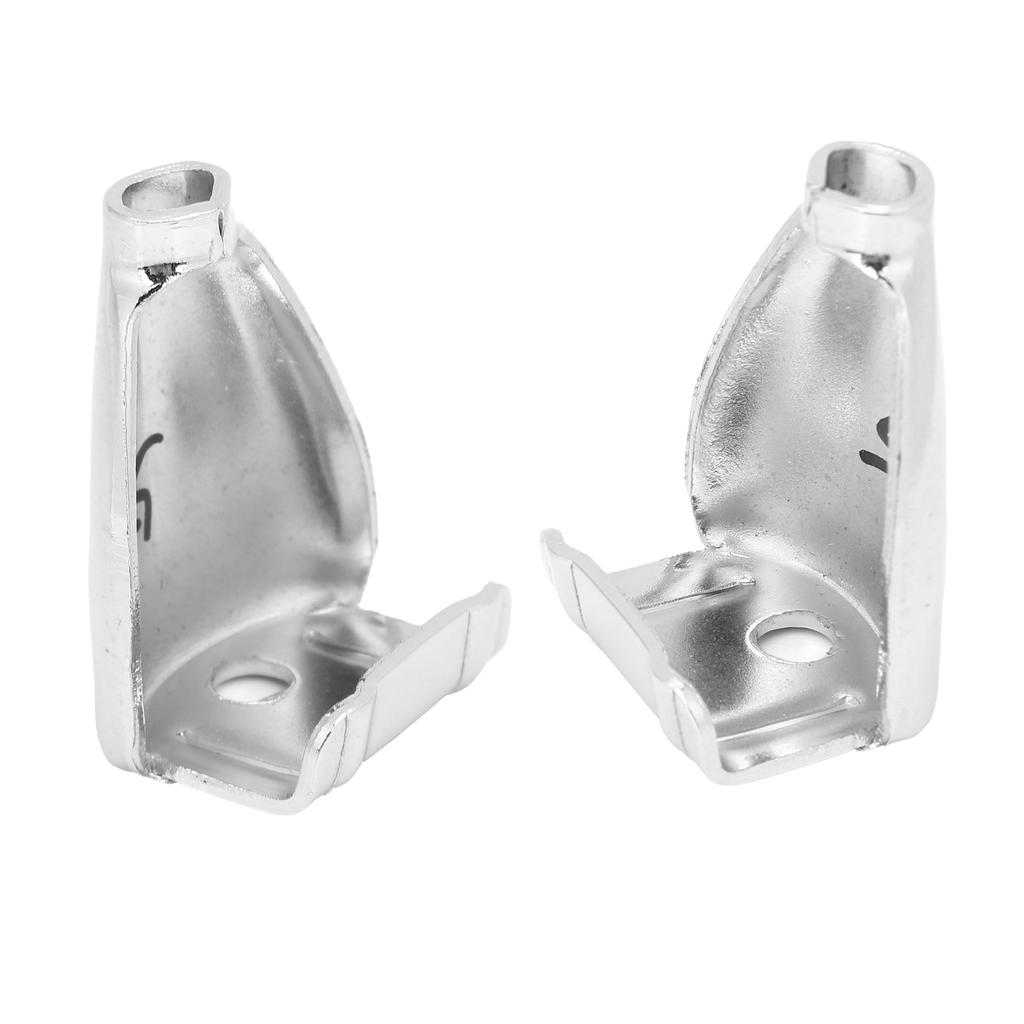2Pcs Drum Lug Iron Chrome Color Musical Instrument Maintenancing Accessories WC704