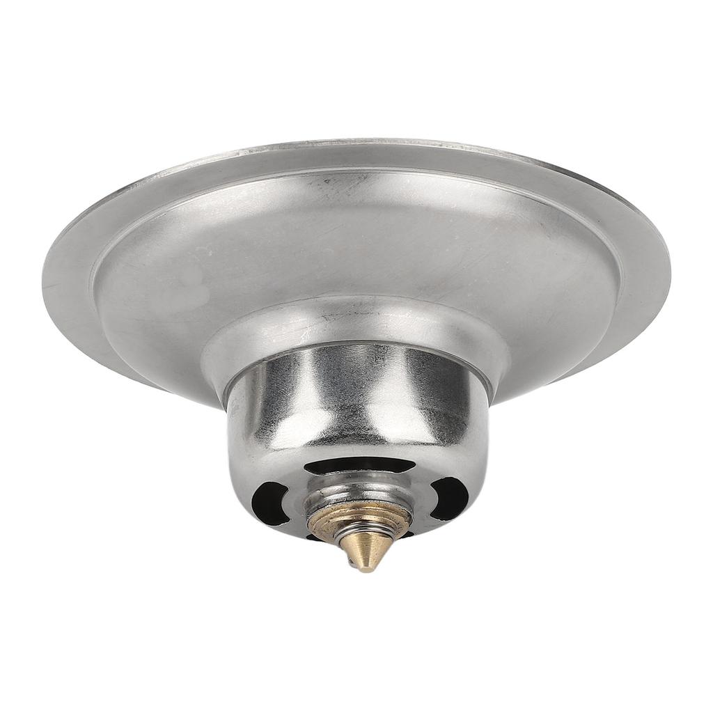 Bouncing Floor Drain Stainless Steel Balcony Bathroom Shower Drain for 4.5CM‑8.5CM Pipe