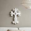 Miniso Vintage Cross Ornament Retro Carving Cross Decoration Home Living Room Bedroom Wall Decoration Gift