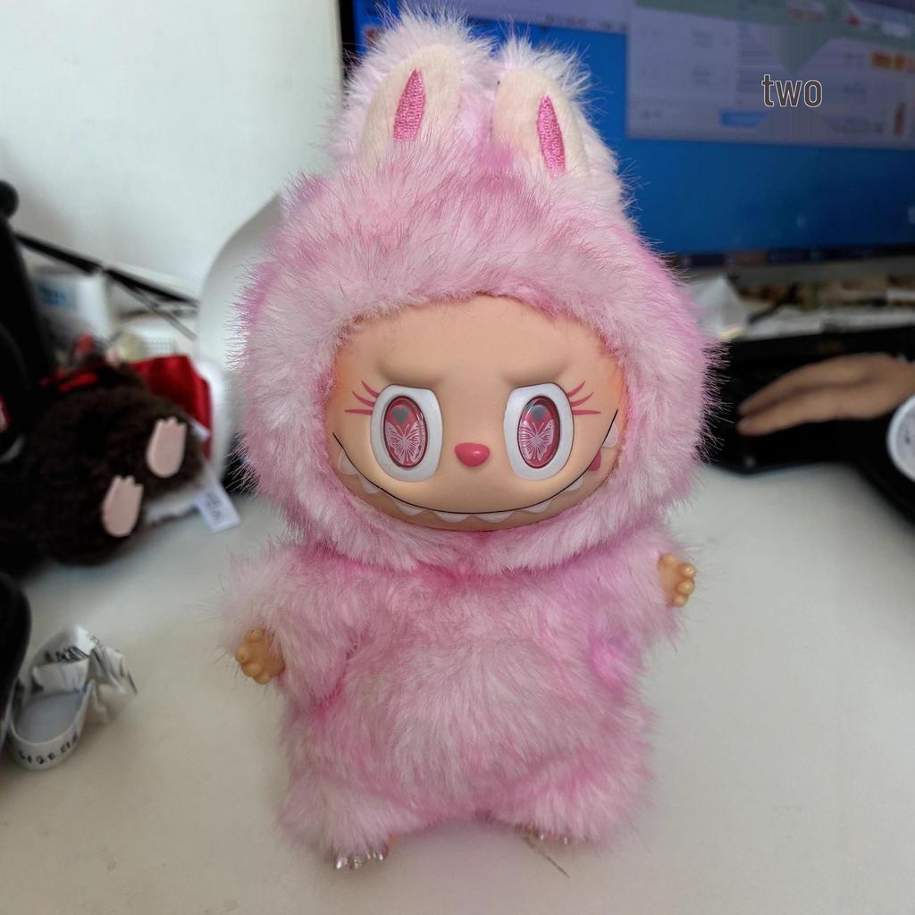 Labubu ZIMOMO Custom Doll: Little Chief Pink Butterfly Angel Gift