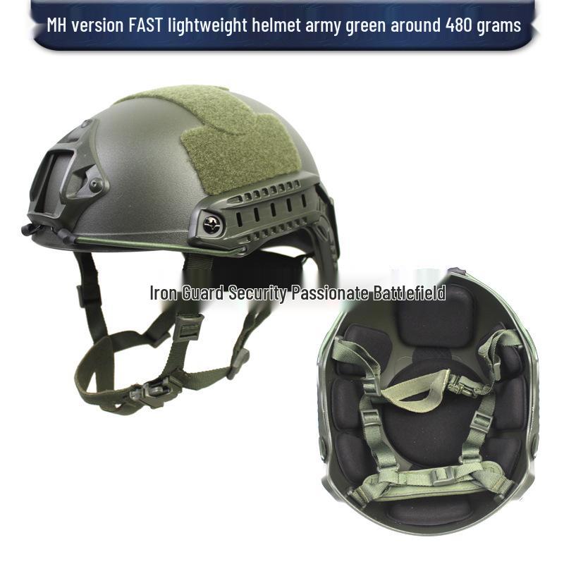 Lightweight Tactical FAST Helmet with AF Suspension, 430g – Ideal for Military, CS Field Battles, Outdoor Sports Games