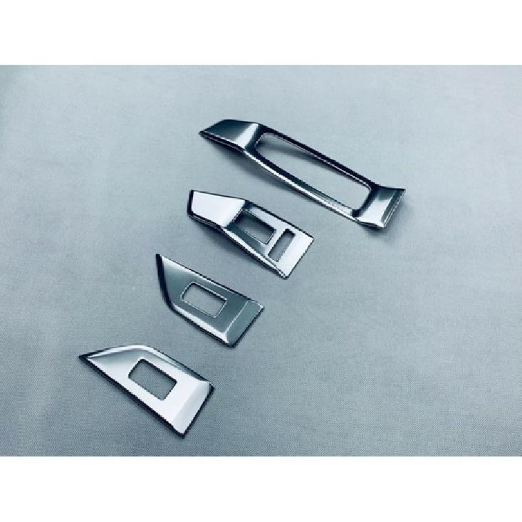 Door Window Lift Panel Switch Cover Trim For Nissan Rogue X-Trail -25 Matte