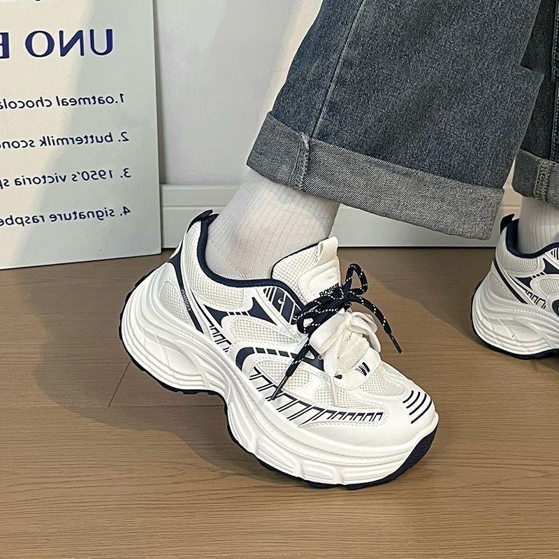 Platform dad shoes autumn 22 new commuter heightening shoes Hongjie 35
