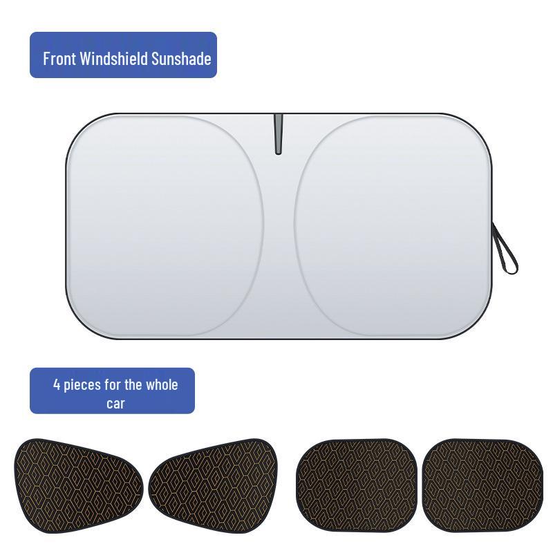 Thickened Windshield Sunshade Umbrella - Heat Insulation & Sun Protection