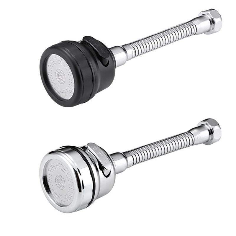 Three-speed Adjustable Booster Nozzle 360-degree Universal Faucet Splash-proof Nozzle for Kitchen Bathroom Faucet Sprayer