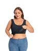 Cross-Border Plus Size Push-Up Tank Top: Wire-Free Full Cup European and American Style Bra