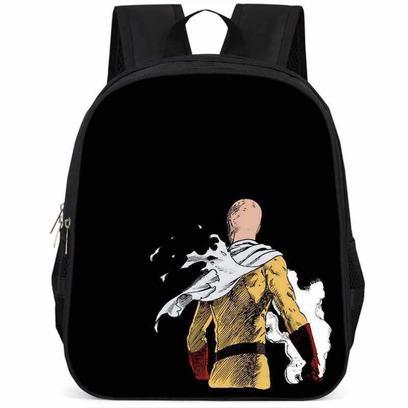 One Punch Man 15-inch Large Capacity Lightweight Oxford School Backpack For Kids